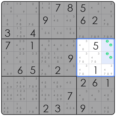 sudoku strategy x wing